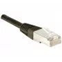 EXERTIS CONNECT Cat5e F/UTP patch kábel, RJ45, čierny, 0,3 m 857120