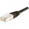 EXERTIS CONNECT Cat5e F/UTP patch kábel, RJ45, čierny, 0,3 m 857120