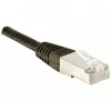 EXERTIS CONNECT Cat5e F/UTP patch kábel, RJ45, čierny, 0,3 m 857120