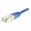 Exertis Connect 857940 Cat6 F/UTP sieťový patch kábel, 1,5 m, modrý