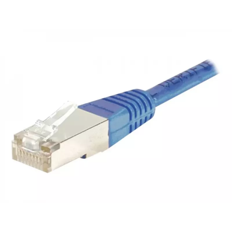 Exertis Connect 857940 Cat6 F/UTP sieťový patch kábel, 1,5 m, modrý