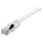EXERTIS CONNECT Cat 6A S/FTP patch kábel, 15 m, biela, štíhla ochrana proti zlomeniu Snagless 858507