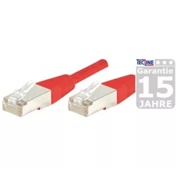 EXERTIS CONNECT S/FTP CAT.6A patch kábel, 25 m, červený 858311