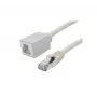 Exertis Connect Cat. 6A S/FTP predlžovací patch kábel, bezhalogénový, sivá, 5,0 m 858753