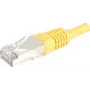 EXERTIS CONNECT 858336 Prepojovací kábel Cat.6A S/FTP, 7,5 m, žltý, tenká krytka