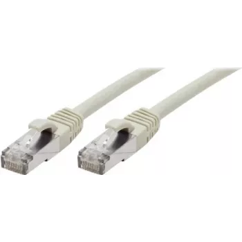 Exertis Connect CAT 6a S/FTP patch kábel, RJ45 na RJ45, 10 m, sivá 858410
