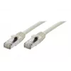 Exertis Connect CAT 6a S/FTP patch kábel, RJ45 na RJ45, 10 m, sivá 858410
