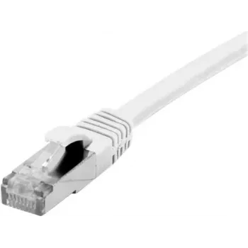 EXERTIS CONNECT Cat 6A S/FTP patch kábel, 0,15 m, biela 858497