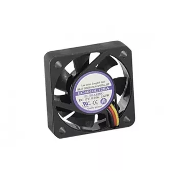 Exertis Connect 40 mm skriňový ventilátor – dlhotrvajúce klzné ložisko, 3-pin, 2500 RPM, 19 dBA, čierny 910181