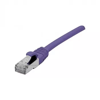 EXERTIS CONNECT Cat 6A S/FTP patch kábel, fialová, 5 m 858520