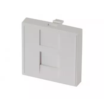 EXERTIS CONNECT Dexlan stredová vložka 45 x 45 mm pre 1 Keystone modul, signálna biela RAL 9003 (911722)
