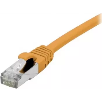 EXERTIS CONNECT Cat 6A S/FTP patch kábel, 10 m, oranžová 858538