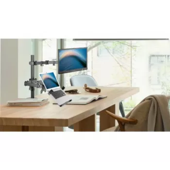 EXERTIS CONNECT súprava držiaka na stôl pre monitor a notebook, 13-32 palcov, oceľ, svorka na tyč/priechodka, kĺbové ramená, VESA 75/100 915170
