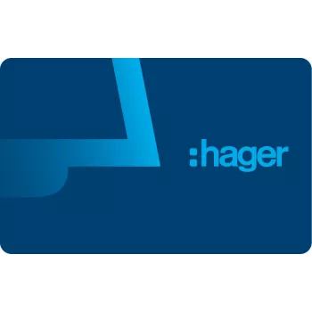 Hager RTH303X transpondérová karta pre ODT 2.0 Video Touch Display vonkajšia stanica