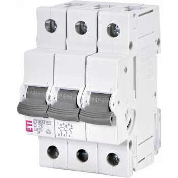 ETI ETIMAT P10 3-pólový istič B20 20A 10kA 415V 50/60Hz