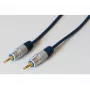 EXERTIS CONNECT Professional Slimline audio kábel, 3,5 mm stereo jack konektor samec na konektor samec, 5,0 m, čierny 987995