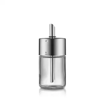 WMF Basic cukornička 200 ml, Cromargan® nerezová oceľ a sklo, strieborná/transparentná