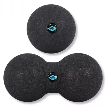 SCHILDKRÖT Dual masážna sada, 2-dielna: 1 peanut ball (cca 80 x 160 mm), 1 masážna lopta - 1 kus (960134)