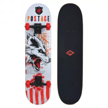 SCHILDKRÖT skateboard Grinder 31 inch Wolf Deck komplet skateboard 510682