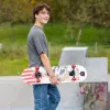 SCHILDKRÖT skateboard Grinder 31 inch Wolf Deck komplet skateboard 510682