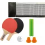 DONIC SCHILDKRÖT mini stolný set – 2 FSC pálky (140 x 90 mm), loptička, sieťka 788460