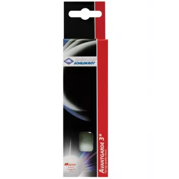 Donic Schildkröt 608334 pingpongové lopty, balenie 3 ks, biela, ABS, 40 mm, začiatočníci/voľný čas
