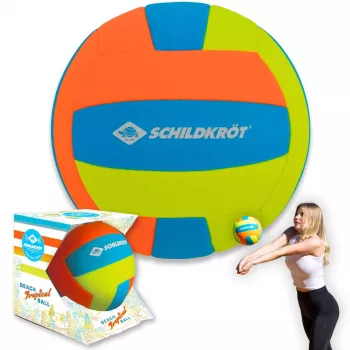 SCHILDKRÖT neoprén plážová lopta Tropical, veľkosť 5, 210 mm 970299