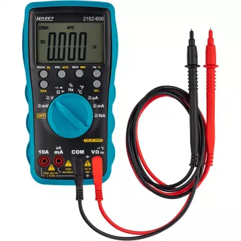 HAZET 2152-600 digitálny ručný multimeter CAT III 600 V, 2000 counts