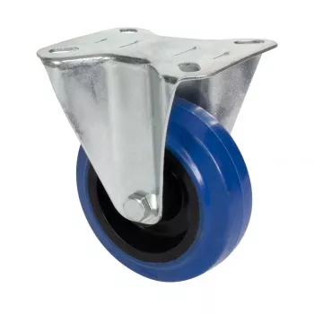 Wagner design yourself pevná kolieska RO 8700, 75 mm, modrá/sivá behúň, nosnosť 50 kg, montáž na dosku 4870001