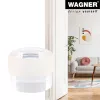 Wagner Design Yourself EH 5222 priehľadná samolepiaca zarážka dverí, priemer 40 mm, výška 22 mm 15522211