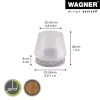 Wagner design yourself EH 0564 krytky nôh stoličky plast Ø 2,2-2,8 cm 4 ks (15056499)
