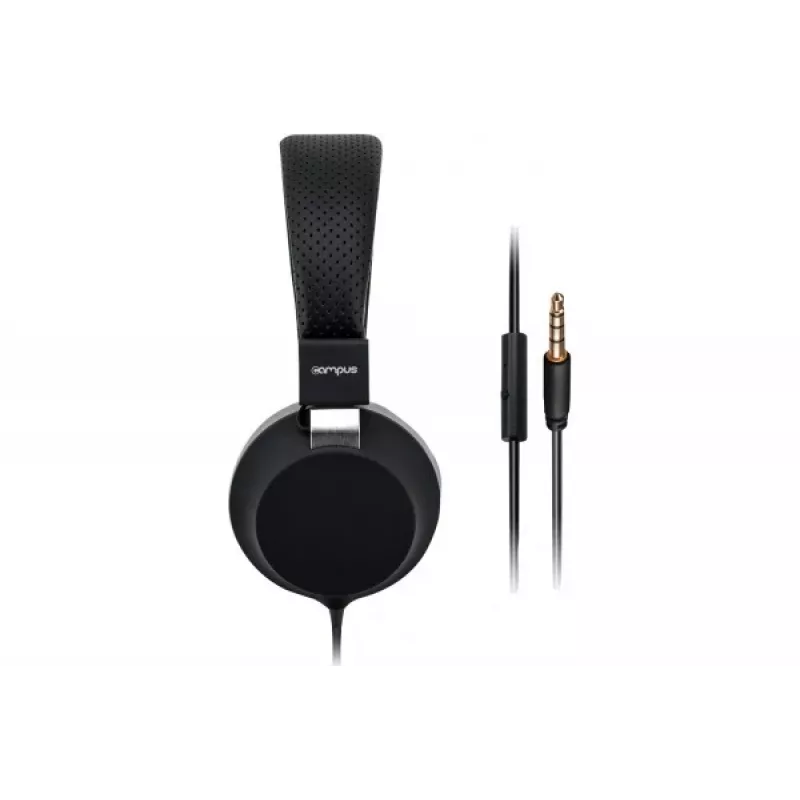 EXERTIS CONNECT Campus BE COLOR stereo slúchadlá s 3,5-mm konektorom jack, čierna/sivá (059963)
