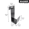 Wagner design yourself nástenný držiak WH 2089 čierny (15208901)