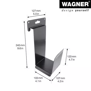 Wagner design yourself nástenný držiak WH 2089 čierny (15208901)
