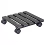WAGNER Multi Roller WPC antracit 60 dvojité kolieska 60kg štvorcový (20050001)
