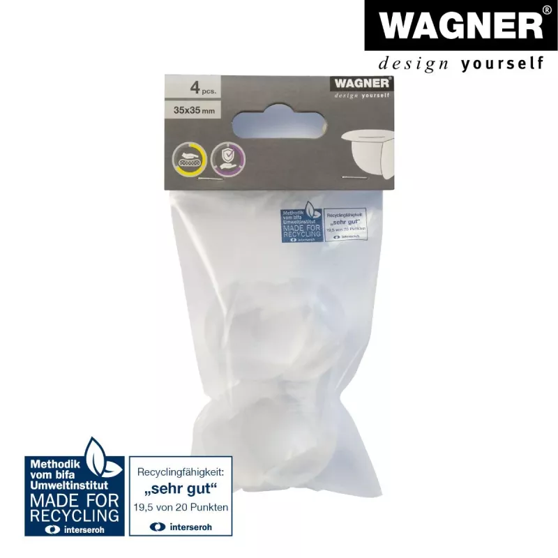 Wagner design yourself EH 2135 ochrana rohov plast Ø 3,5 cm 4 ks (15213599)