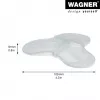 Wagner Design Yourself EH 6985 transparentná samolepiaca zarážka dverí 15698501