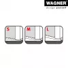 Wagner Design Yourself EH 6985 transparentná samolepiaca zarážka dverí 15698501