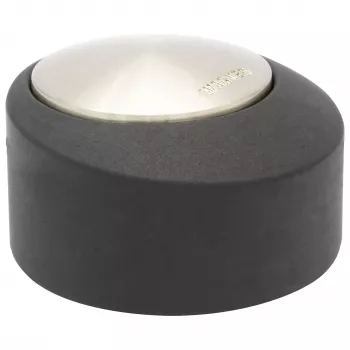 Wagner Design Yourself EH 5181 podlahová zarážka dverí, zinková zliatina s gumeným nárazníkom, matný nikel, 50 mm 15518111