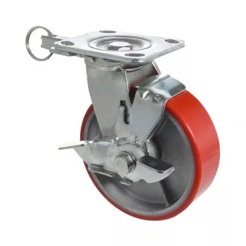Wagner design yourself ťažké otočné kolieska RO 0115 červené 100 mm 150 kg 4011501