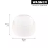 Wagner design yourself EH 5220 zarážka dverí plastová transparentná 15522011