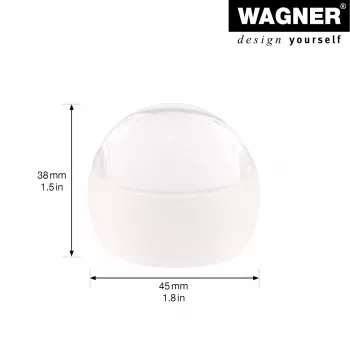 Wagner design yourself EH 5220 zarážka dverí plastová transparentná 15522011