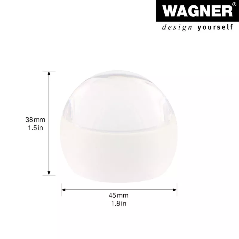 Wagner design yourself EH 5220 zarážka dverí plastová transparentná 15522011