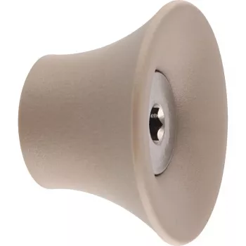 Wagner design yourself TULIP vešiak na oblečenie, taupe, 1 háčik, zinkový tlakový odliatok, nástenná montáž, zaťaženie 10 kg 17032121