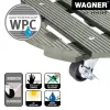 WAGNER design yourself podstavec na rastliny GH0528 plast, Ø 29 cm tmavozelený okrúhly, 1 ks 20052801
