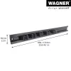 Wagner design yourself nástenný držiak WH 2096 čierny (15209611)