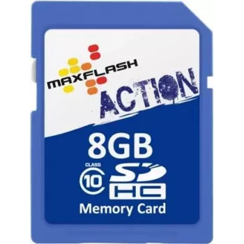 MEMORYSOLUTION MAXFLASH 8GB Action SDHC karta Class 10, Retail SD8GHCCL10M-R