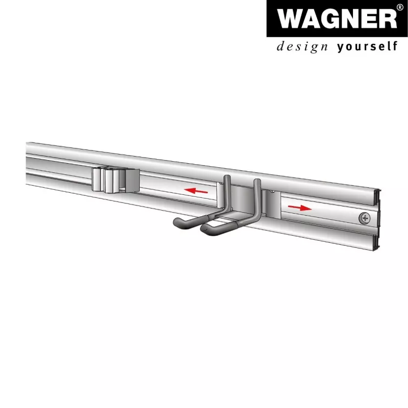 Wagner design yourself nástenný držiak WH 2092 čierny (15209201)