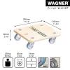 Wagner design yourself transportné koliesko MM 1353 breza 29,0 x 29,0 x 8,6 cm do 250 kg (20135301)