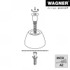 Wagner design yourself EH 5200 gumená zarážka dverí 15520011